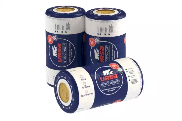 Минеральная вата URSA ТеплоСтандарт Мини (6560х610х50 мм) 2 шт фото